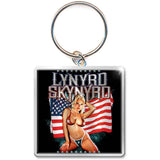 Lynyrd Skynyrd Standard Keychains - American Flag
