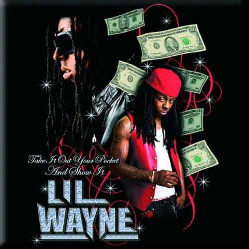Lil Wayne Fridge Magnets - Devil In The Bottle | Buy Now For 9.99