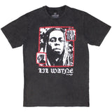 Lil Wayne T Shirt - Mono Photo Stone Wash