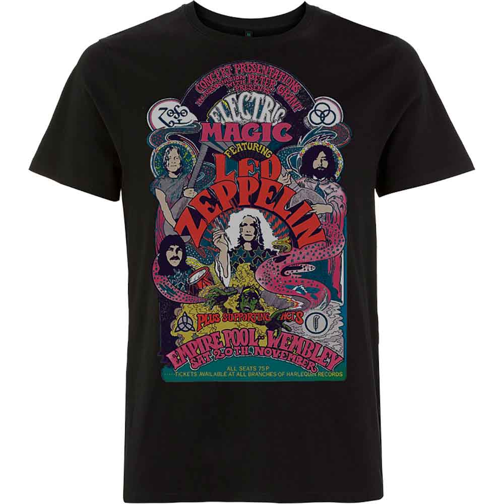 Led Zeppelin T Shirt - Full Colour Electric Magic