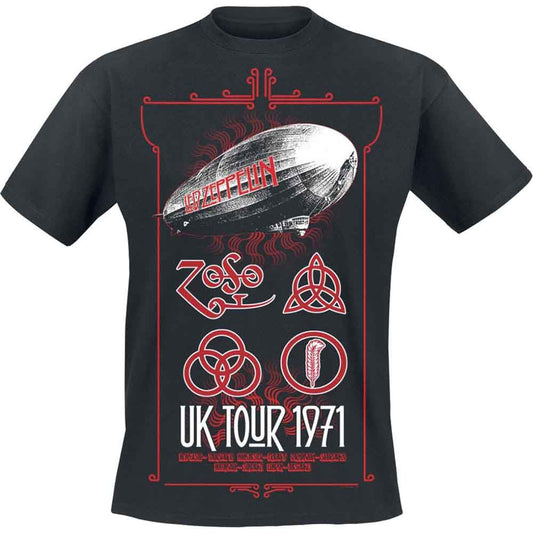 Led Zeppelin T Shirt - UK Tour '71