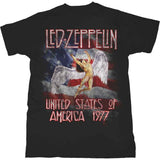 Led Zeppelin T Shirt - Stars N Stripes USA '77