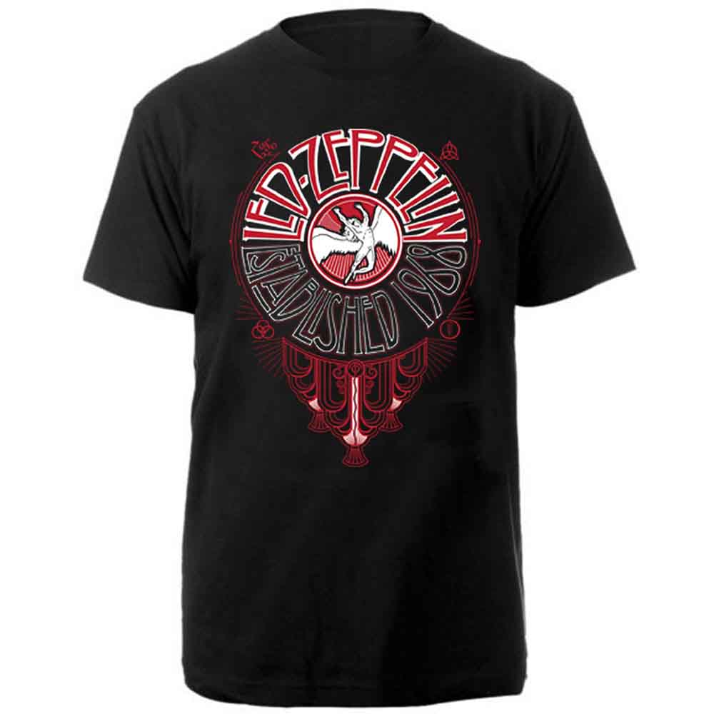 Led Zeppelin T Shirt - Deco Circle