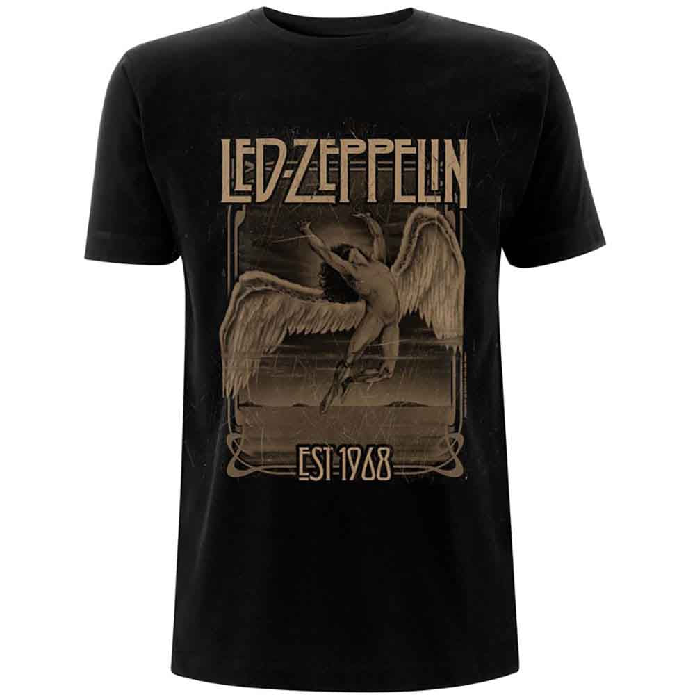 Led Zeppelin T Shirt - Faded Falling