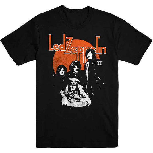 Led Zeppelin T Shirt - Orange Circle