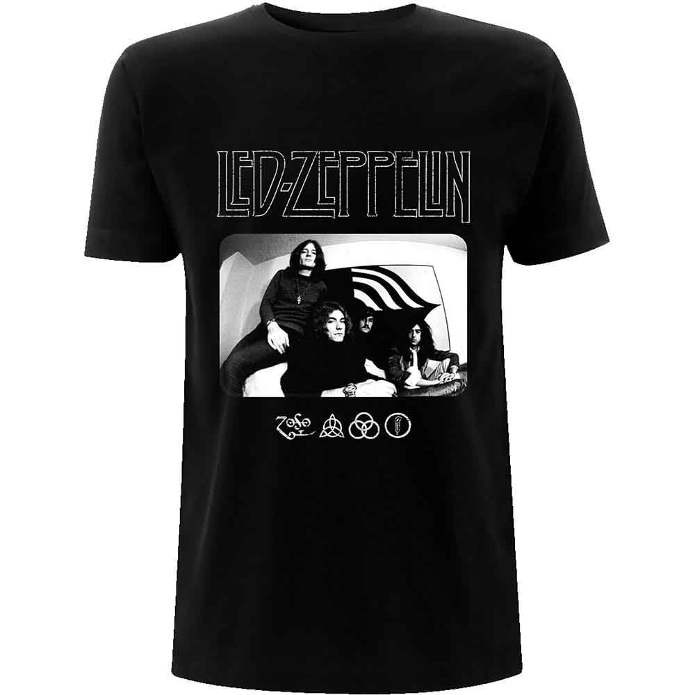 Led Zeppelin T Shirt - Icon Logo Photo | Buy Now For 24.99