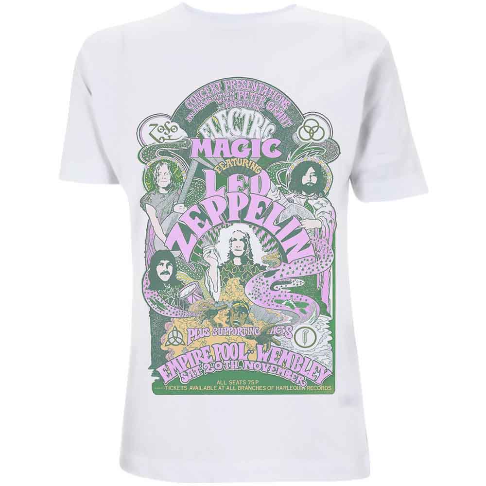 Led Zeppelin Woman's T Shirt - Electric Magic