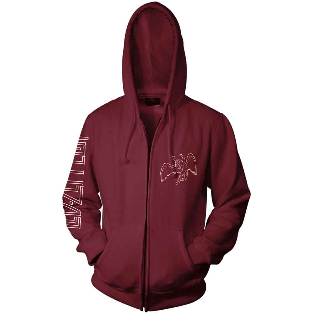 Led Zeppelin Zip Hoodie - Symbols
