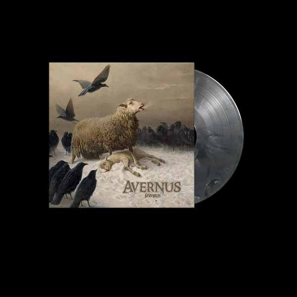Avernus LP - Grievances  (Black Ash Vinyl 2Lp)