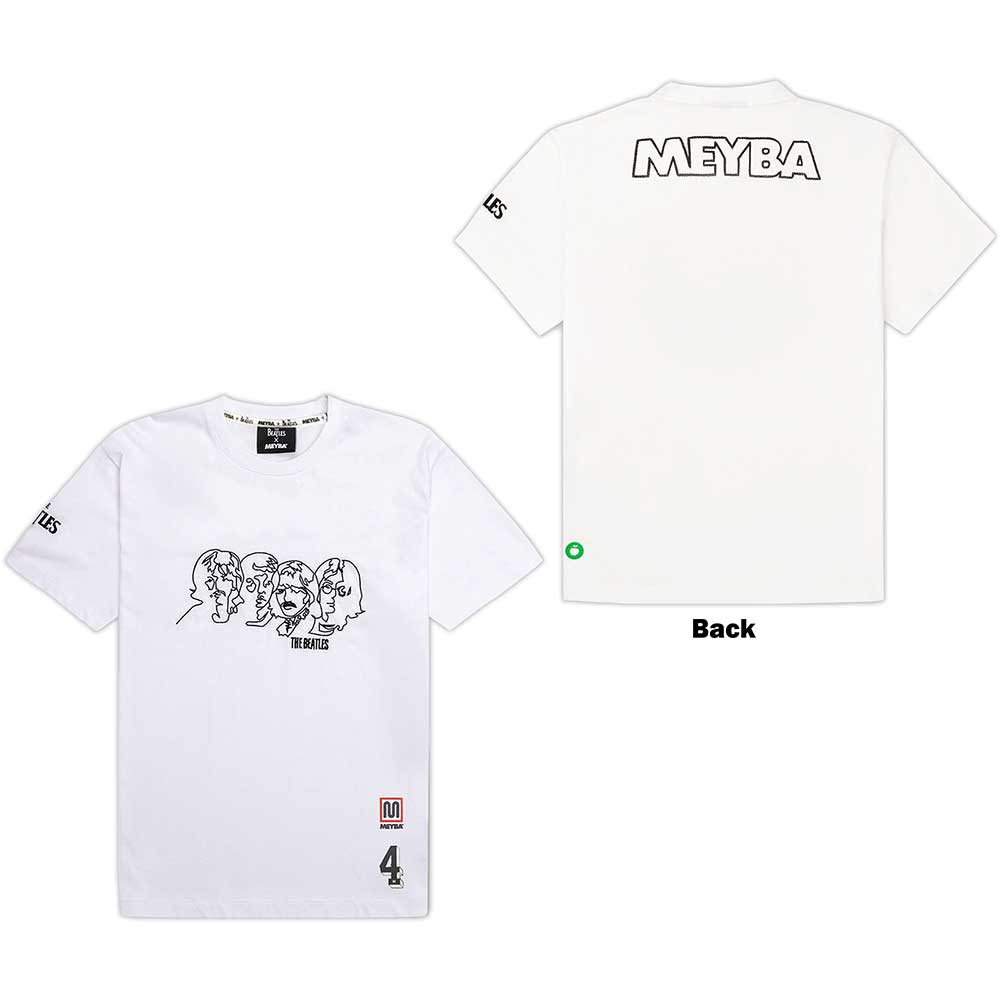 The Beatles T Shirt - Meyba Embroidered | Buy Now For 49.99
