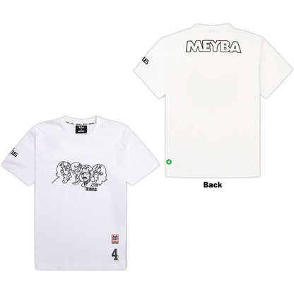 The Beatles T Shirt - Meyba Embroidered | Buy Now For 49.99