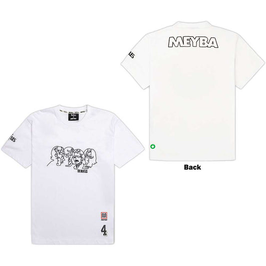 The Beatles T Shirt - Meyba Embroidered | Buy Now For 49.99