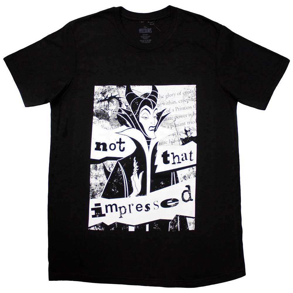 Disney T Shirt - Maleficent Not That Impressed