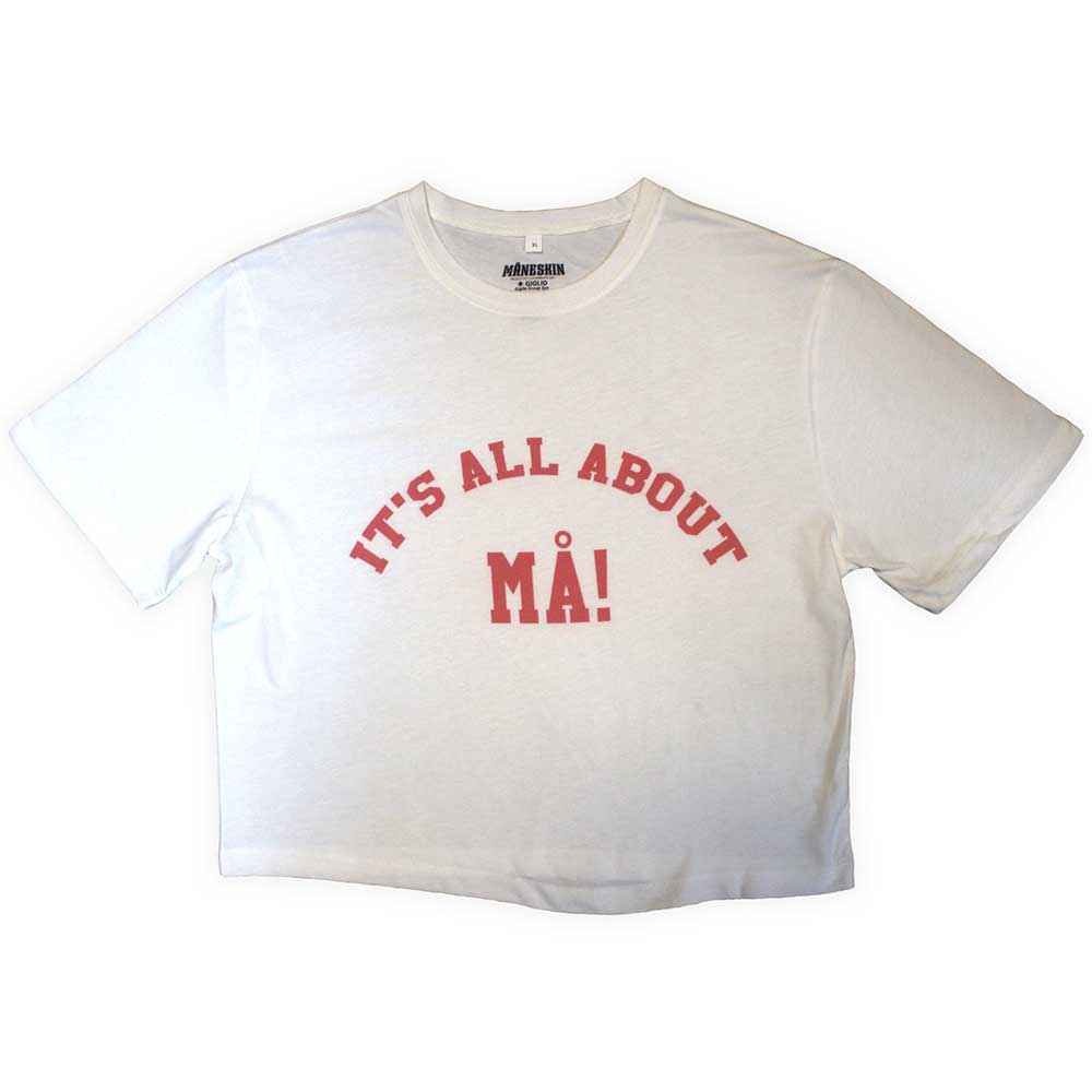 Maneskin Women's Crop Top - It's All About MA!