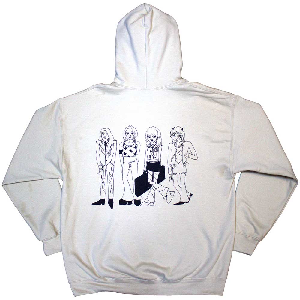 Maneskin Pullover Hoodie - Pocket Logo & Mini Doodles