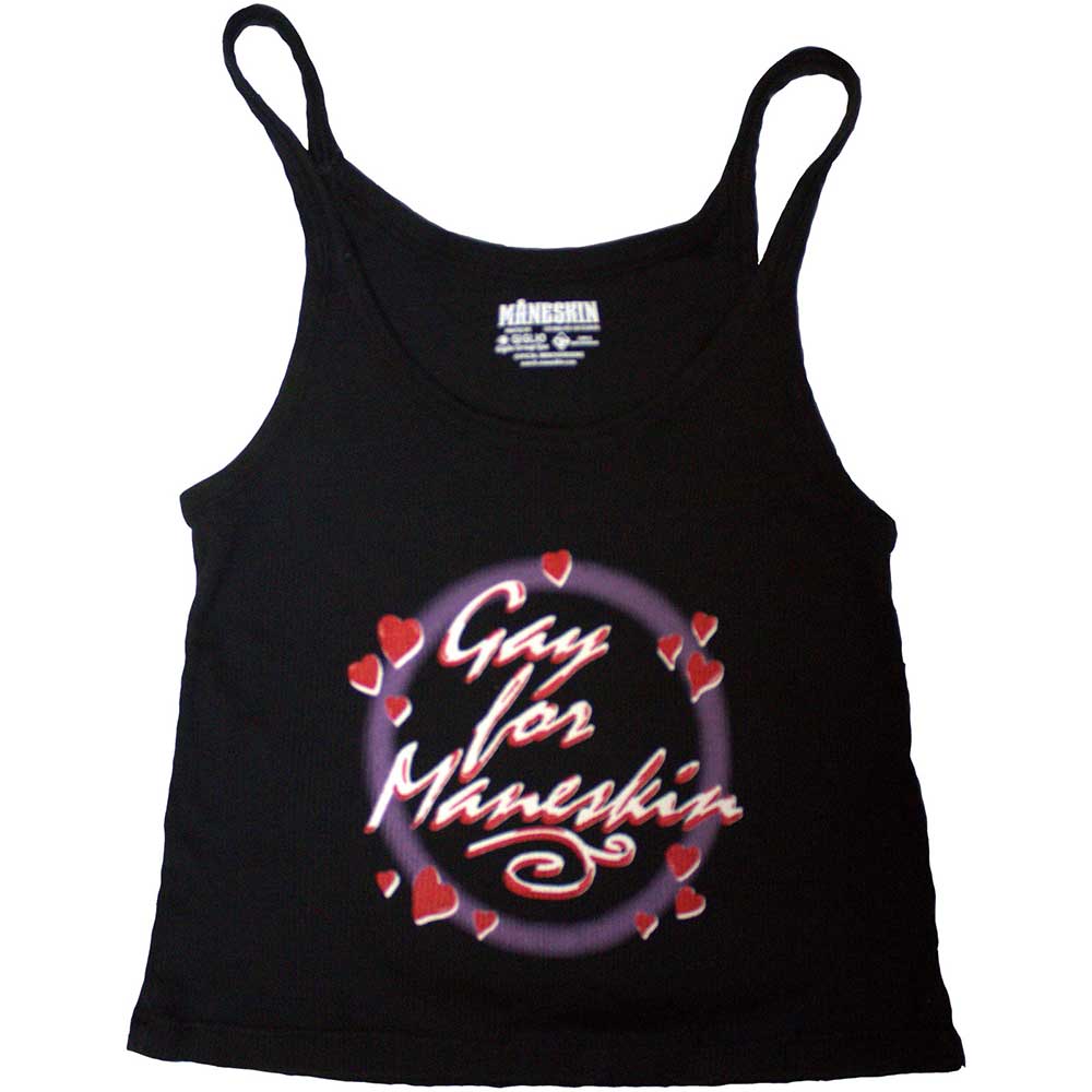 Maneskin Vest Top - Gay For Maneskin