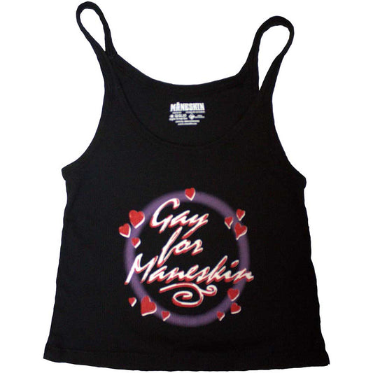Maneskin Vest Top - Gay For Maneskin