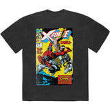 Marvel Comics T Shirt - X-Force Cable & Deadpool Stone Wash | Buy Now For 24.99