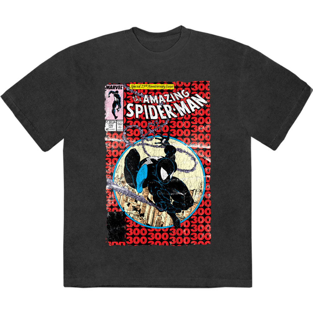 Marvel Comics T Shirt - Amazing Spider-Man 25Th Anni Stone Wash | Buy Now For 24.99
