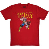 Marvel Comics T Shirt - Thor Hammer Distressed