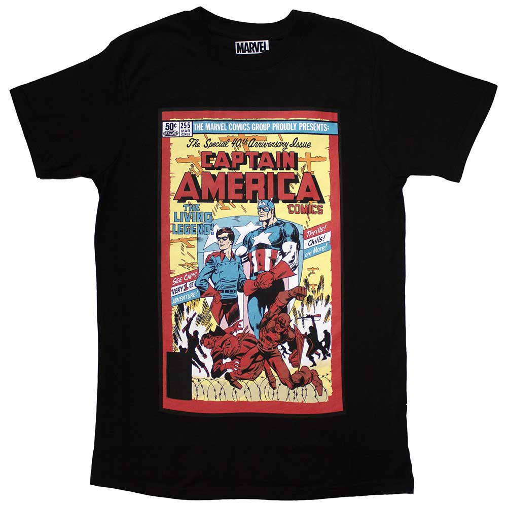 Marvel Comics T Shirt - Living Legend Comic Cover