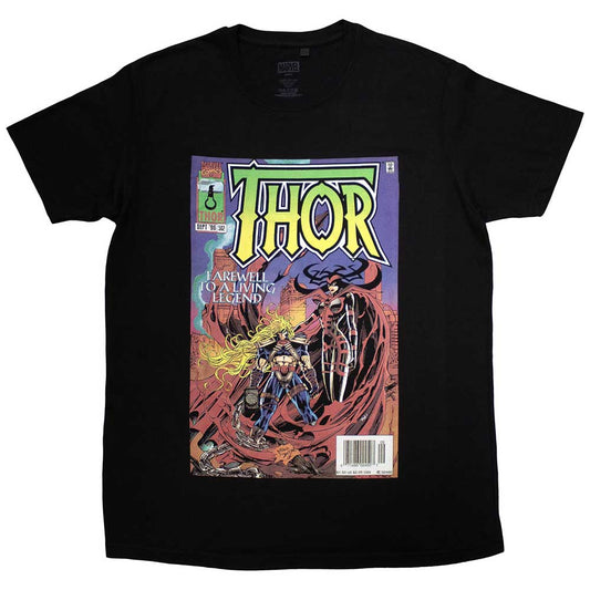 Marvel Comics T Shirt - Thor Living Legend Comic Cover