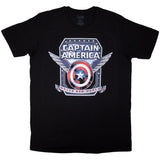 Marvel Comics T Shirt - Captain America Brave New World Shield | Buy Now For 19.99