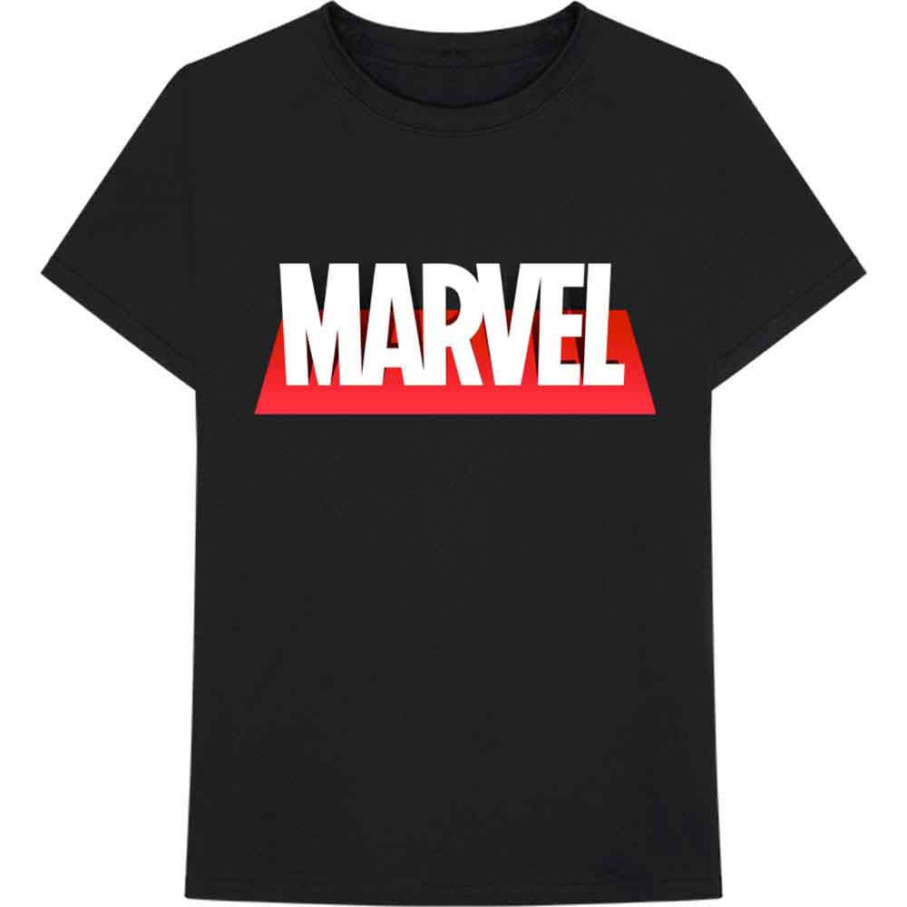 Marvel Comics T Shirt - Shadow Logo