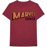 Marvel Comics T Shirt - Comics Warped Logo