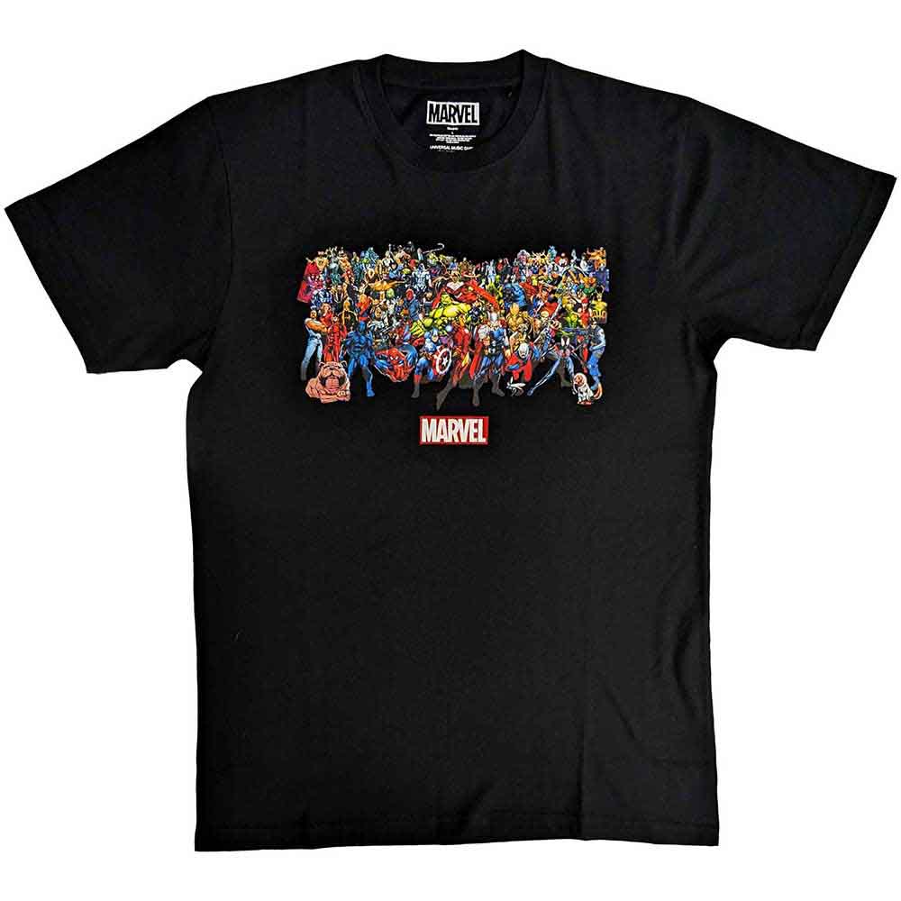 Marvel Comics T Shirt - Full Characters
