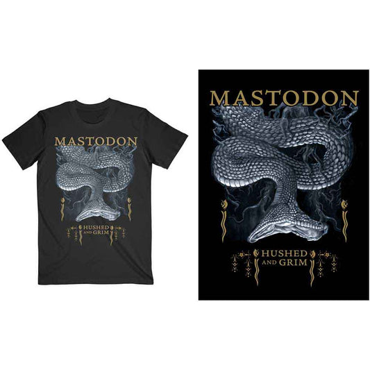 Mastodon T Shirt - Hushed Snake