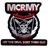 My Chemical Romance Patches - Iron On - MCRMY Never Surrender