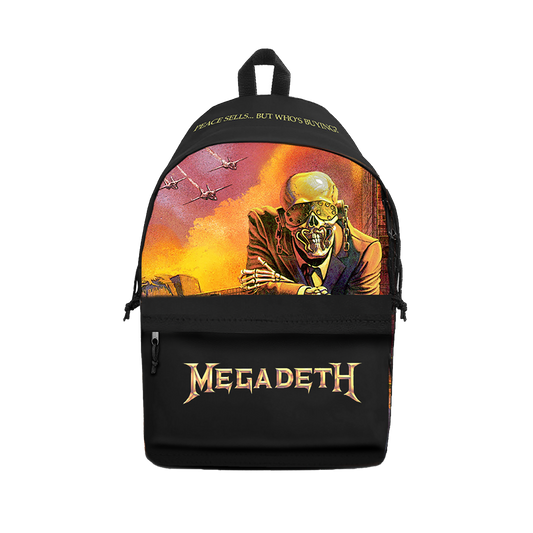 Rocksax Megadeth Mini Daypack - Peace Sells | Buy Now For 29.99