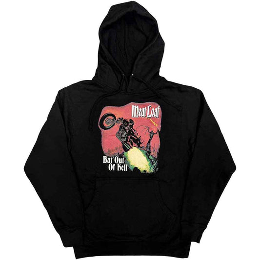 Meat Loaf Hoodie - Bat Out Of Hell Cover