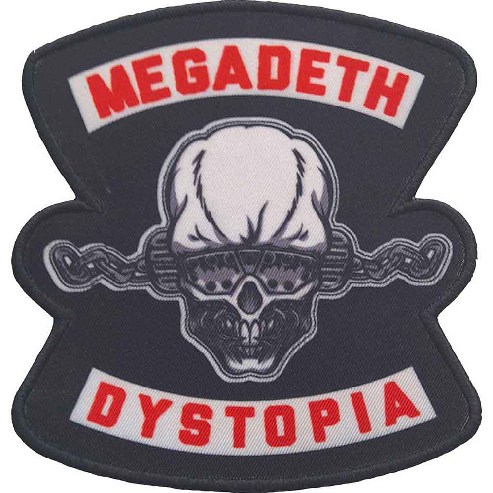 Megadeth Patches - Iron On - Dystopia