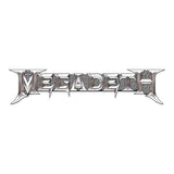 Megadeth Pin Badge - Chrome Logo