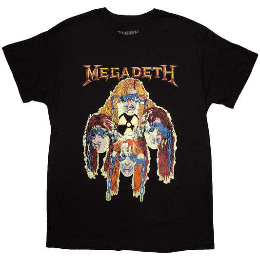 Megadeth T Shirt - Nuclear Glowheads