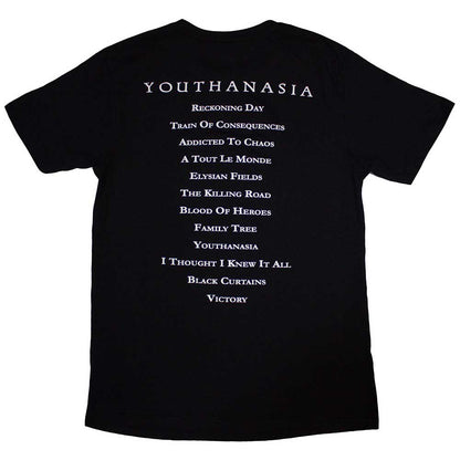 Megadeth T Shirt - Youthanasia Tracklist