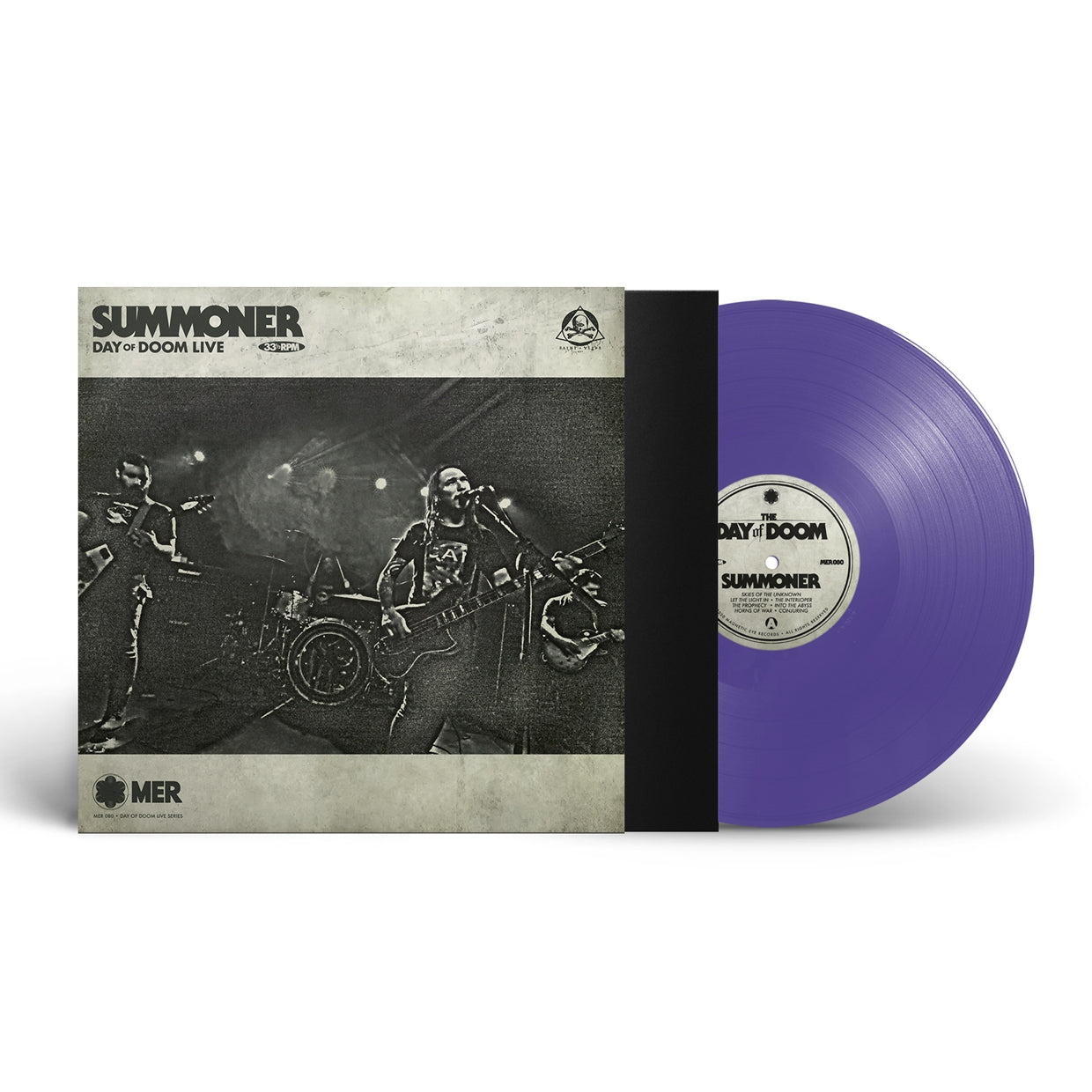 Summoner LP - Day Of Doom Live (Purple Vinyl) | Buy Now For 55.99