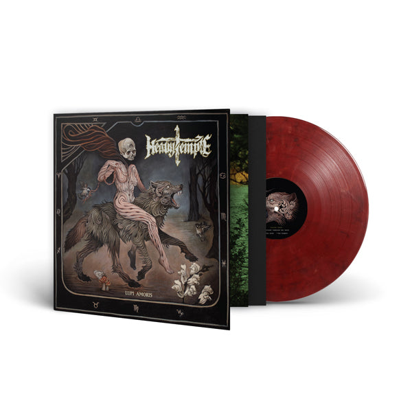 Heavy Temple LP - Lupi Amoris (Bloody Mary Marbled Vinyl) | Buy Now For 50.99