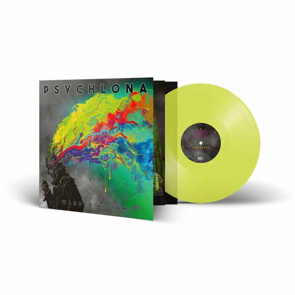 Psychlona LP - Warped Vision (Neon Yellow Vinyl)