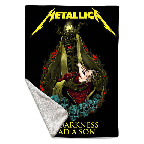 Rocksax Metallica Blanket - If Darkness Had A Son