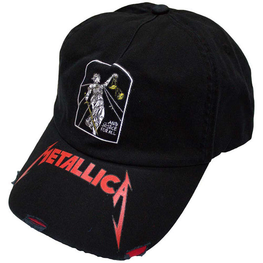 Metallica Baseball Caps - And Justice For All Tombstone