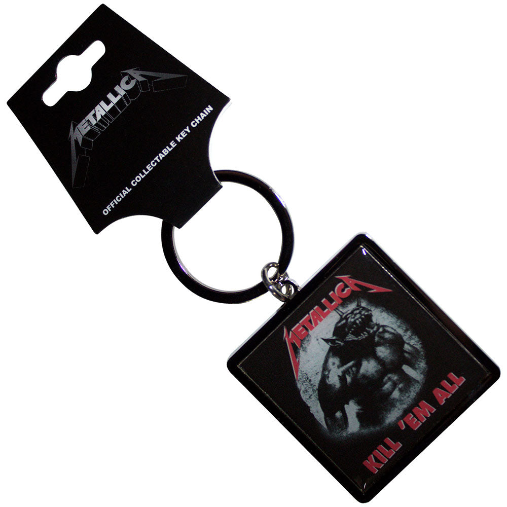 Metallica Standard Keychains - Kill 'Em All / Jump In The Fire