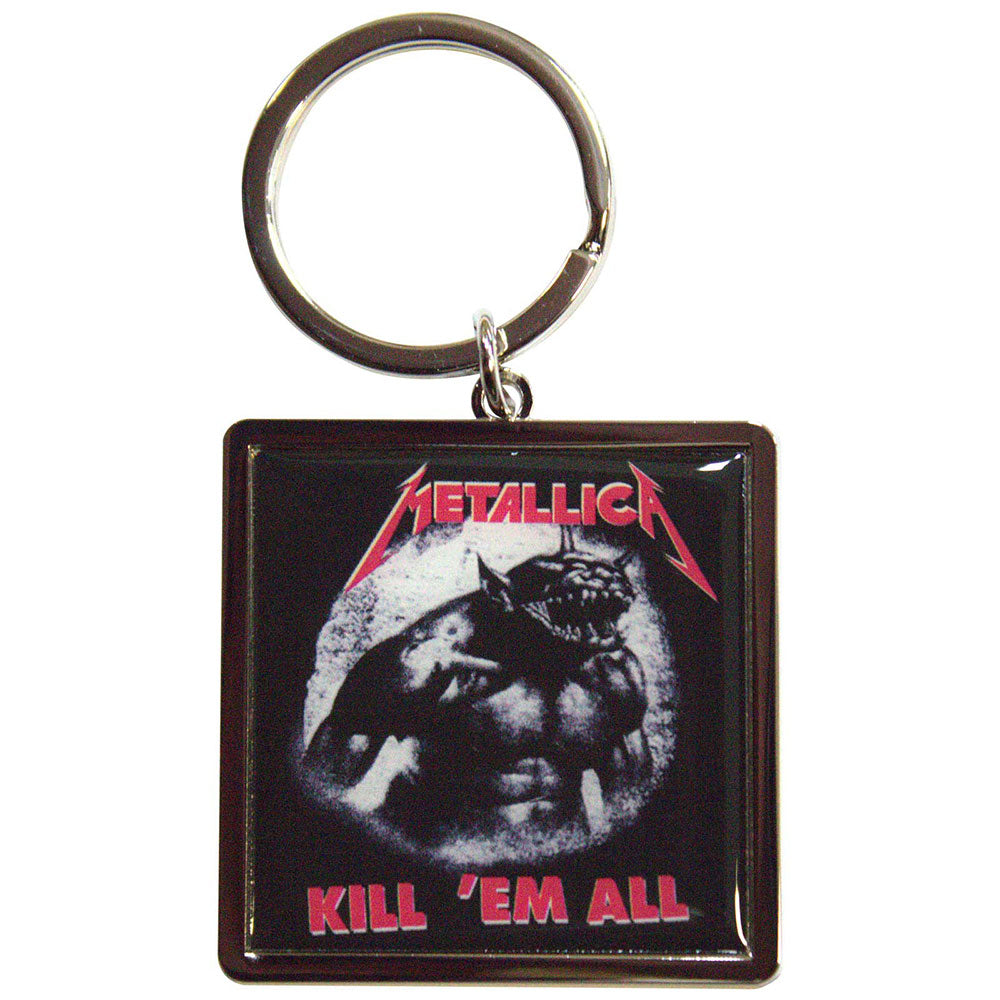 Metallica Standard Keychains - Kill 'Em All / Jump In The Fire