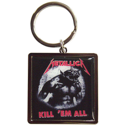 Metallica Standard Keychains - Kill 'Em All / Jump In The Fire