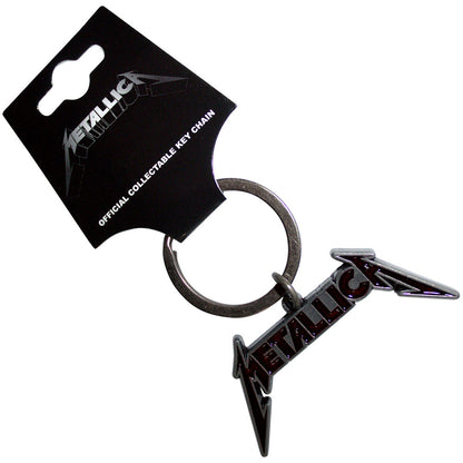 Metallica Standard Keychains - Deep Red Logo