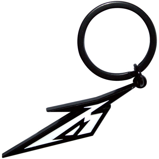 Metallica Standard Keychains - B&W M Logo