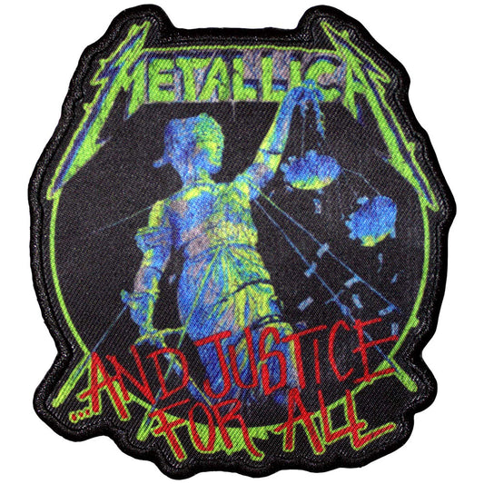 Metallica Patches - Iron On - And Justice For All