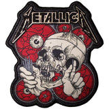Metallica Patches - Iron On - The Shortest Straw Red Eyes